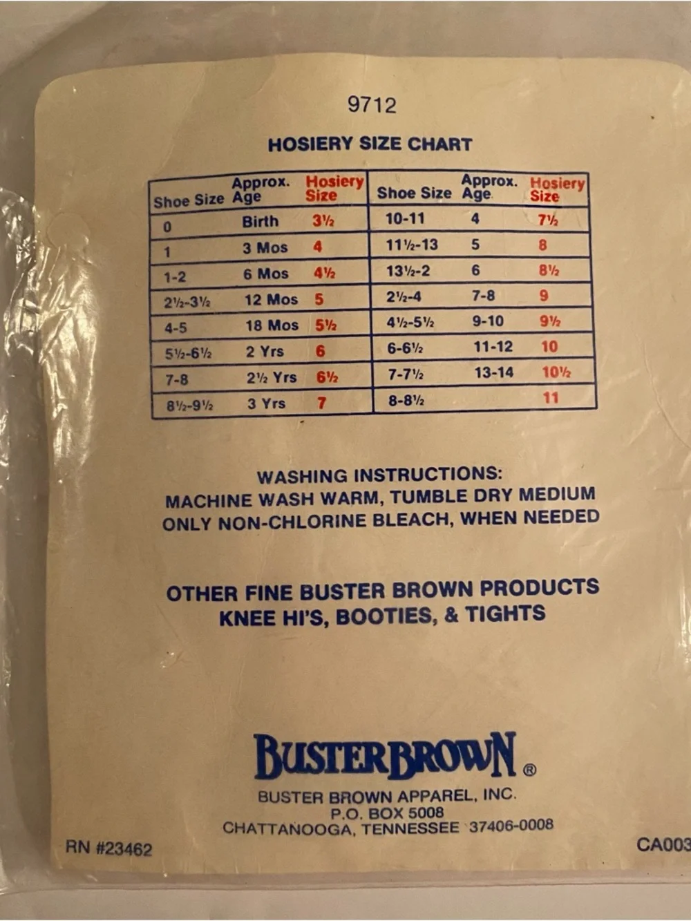 Vintage 80s Buster Brown Girl's Lace Trim Anklet Socks - New Sealed Made in USA